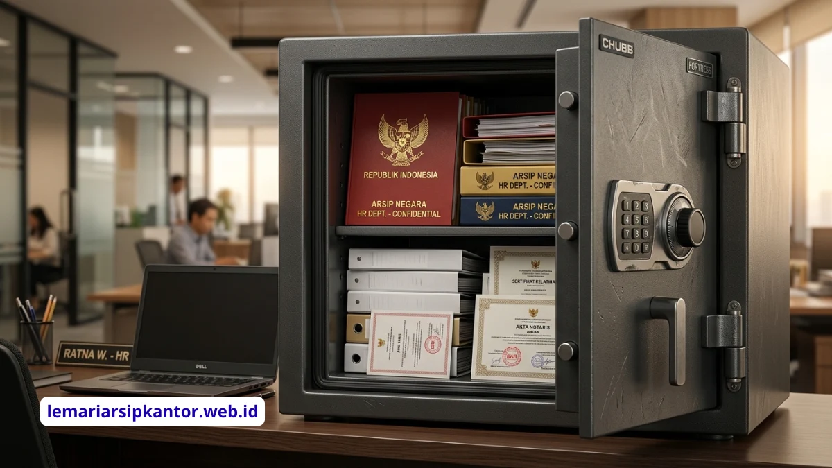 Rekomendasi Brankas Besi Anti Api Berat untuk Dokumen Sertifikat Kantor