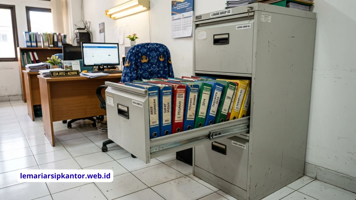 Review Lemari Laci File Cabinet 4 Laci Besi Terpopuler