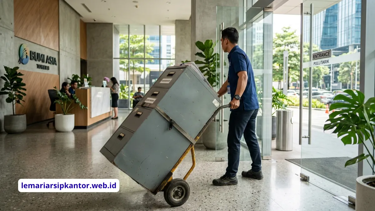 Jual Lemari Besi Dokumen Kantor Gratis Ongkir Jakarta